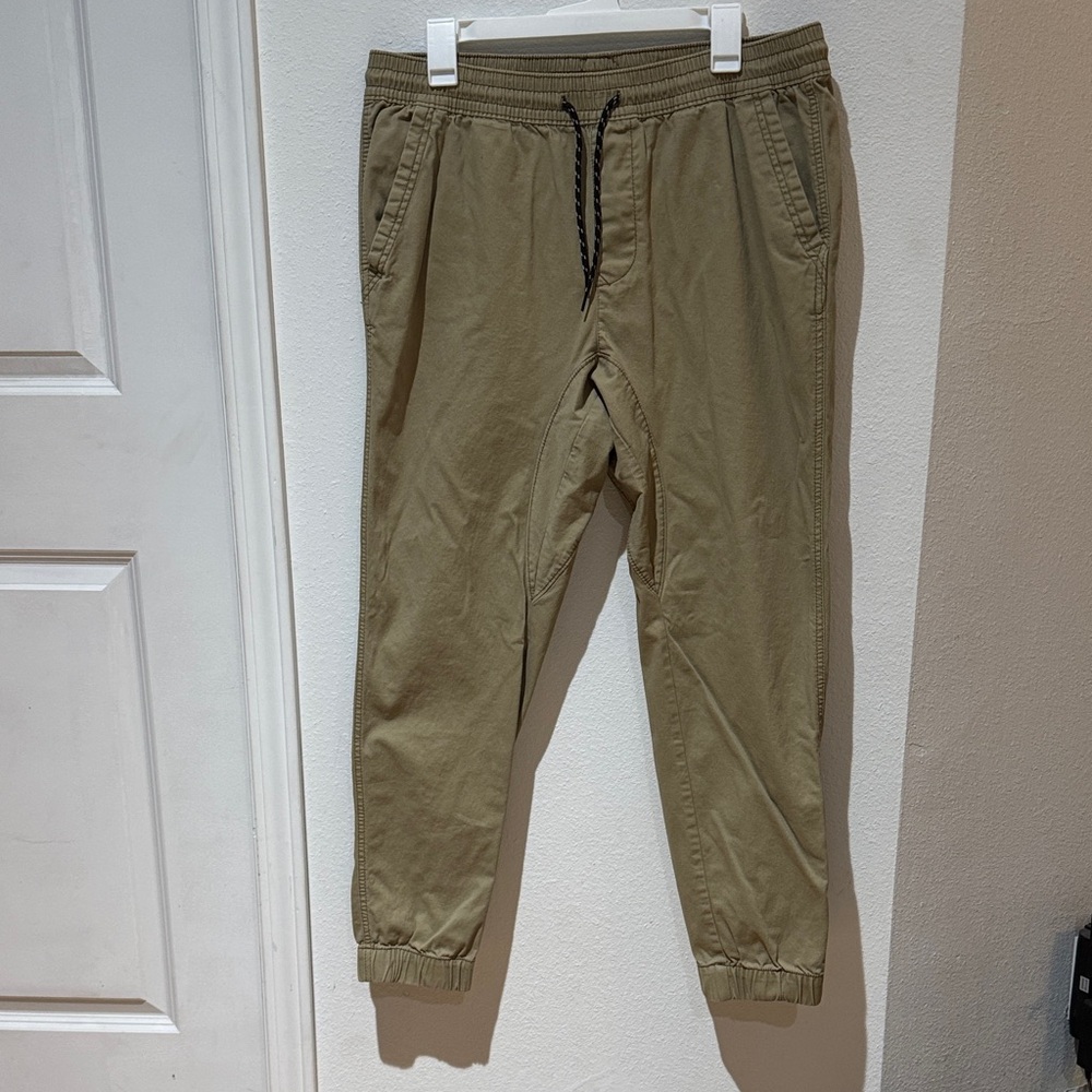 George Men's Khaki Jogger Pants